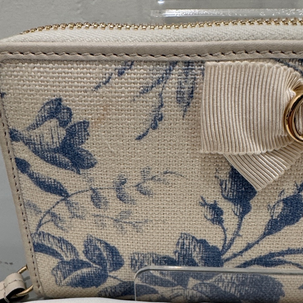 SOLD Gucci Canvas Herbarium Wallet - Picture 2 of 9